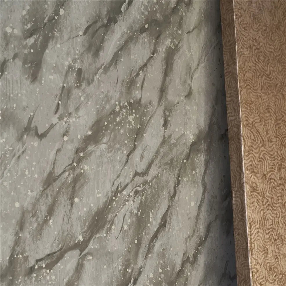 Carrara Grande Wallpaper - Burnished Gold - PDG1089/08 - Designers Guild - Premier Wallcovering