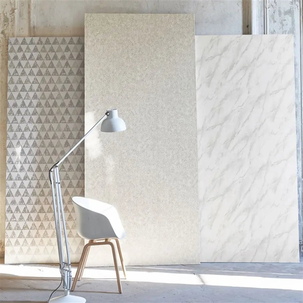 Carrara Grande Wallpaper - Ivory - PDG1089/01 - Designers Guild - Premier Wallcovering