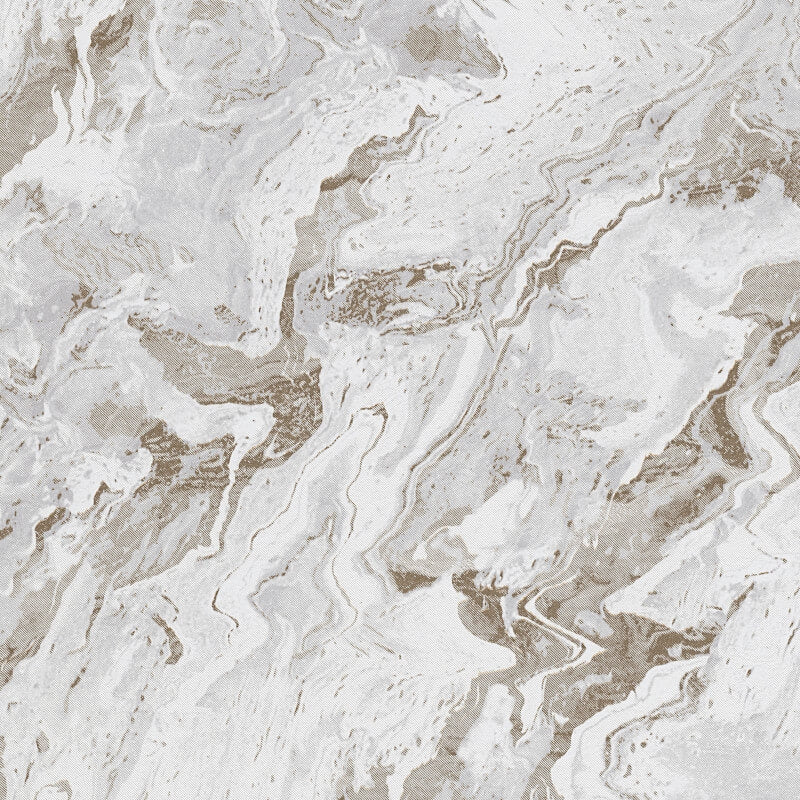 Carrara Marble Metallic Wallpaper - Grey/Gold - Erismann - 10318 - 10 - Premier Wallcovering