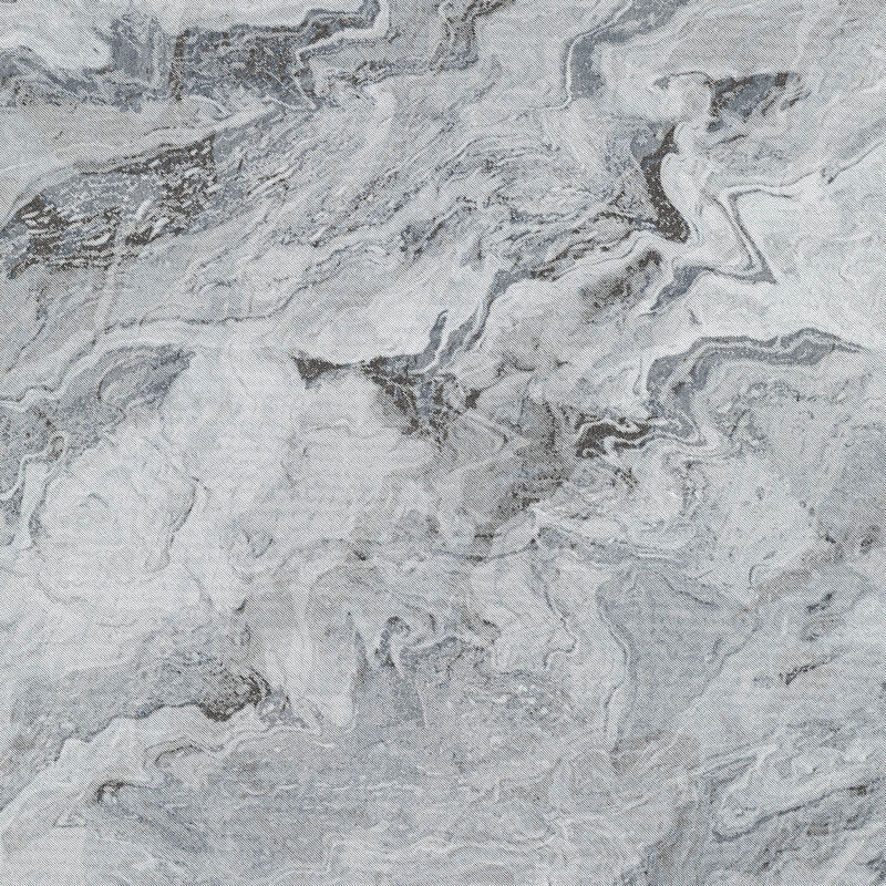 Carrara Marble Metallic Wallpaper - Silver/Grey - Erismann - 10318 - 47 - Premier Wallcovering