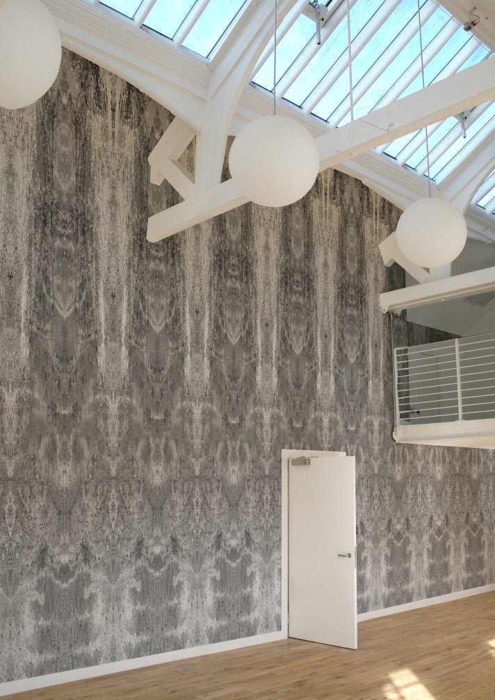 Cascade Superwide Wallpaper Panel - Grey - Timorous Beasties - ROR/CASC/OBRN/05 - Premier Wallcovering