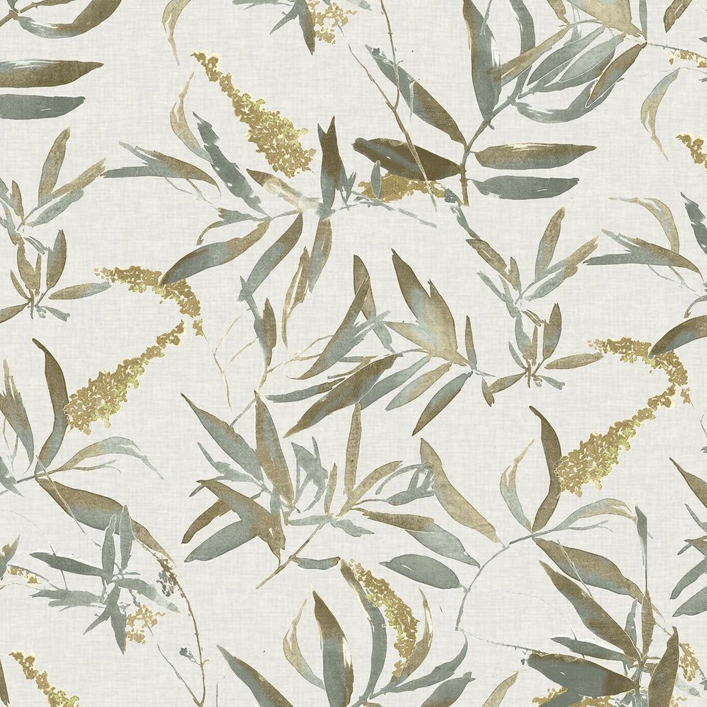 Cascade Wallpaper - Green - Next - 121183 - Premier Wallcovering