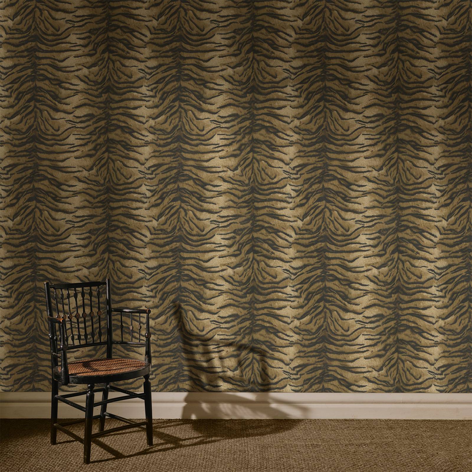 Caspian Wallpaper - Umber - House of Hackney - 1-WA-CPN-DI-UMB-XXX - Premier Wallcovering