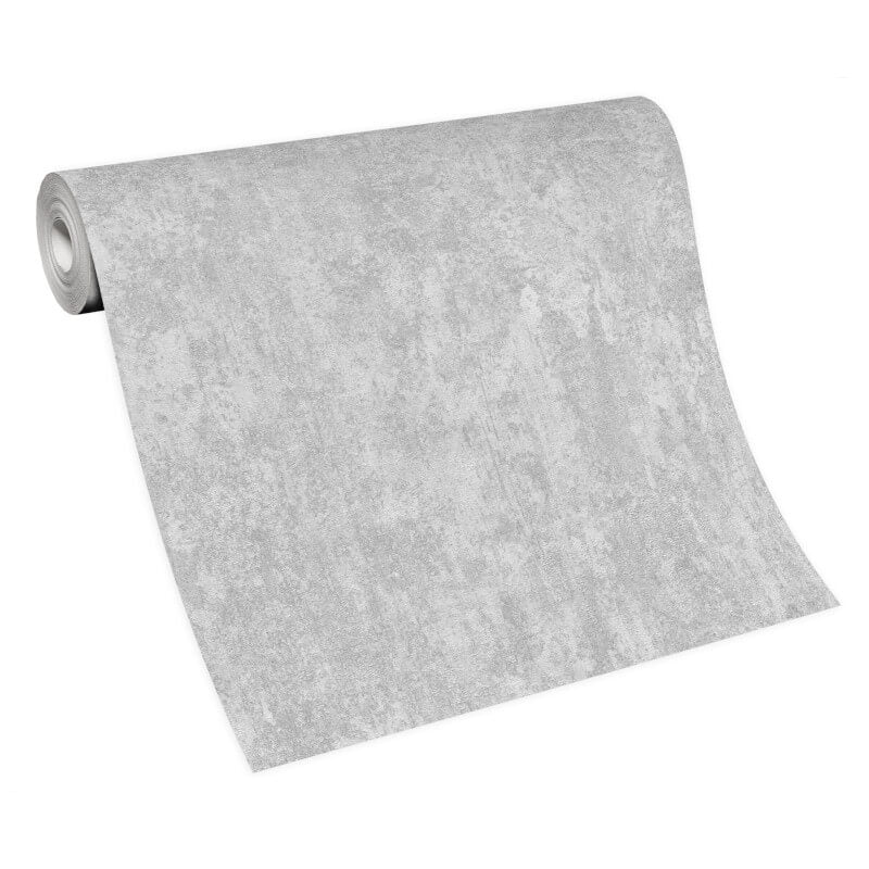 Casual Chic Industrial Texture Metallic Wallpaper - Grey - Erismann - 10273 - 31 - Premier Wallcovering