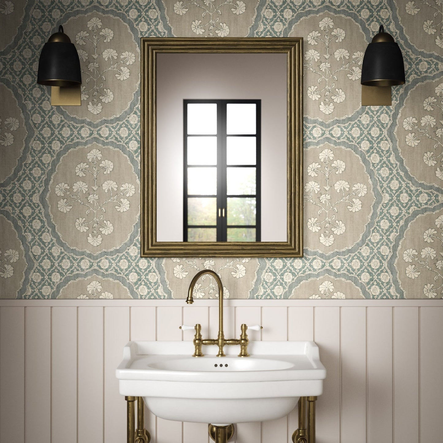 Celeste Wallpaper - Blush - Warner House - Premier Wallcovering