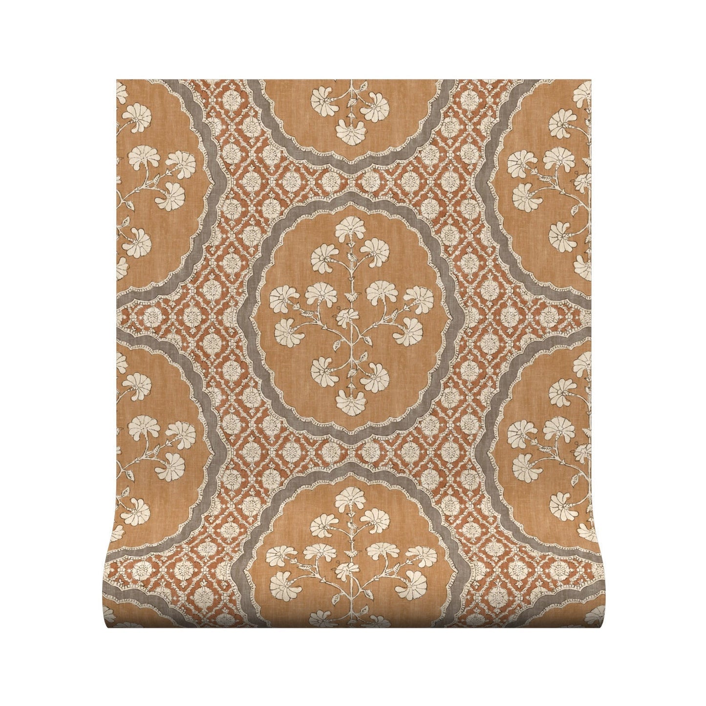 Celeste Wallpaper - Spice - Warner House - Premier Wallcovering