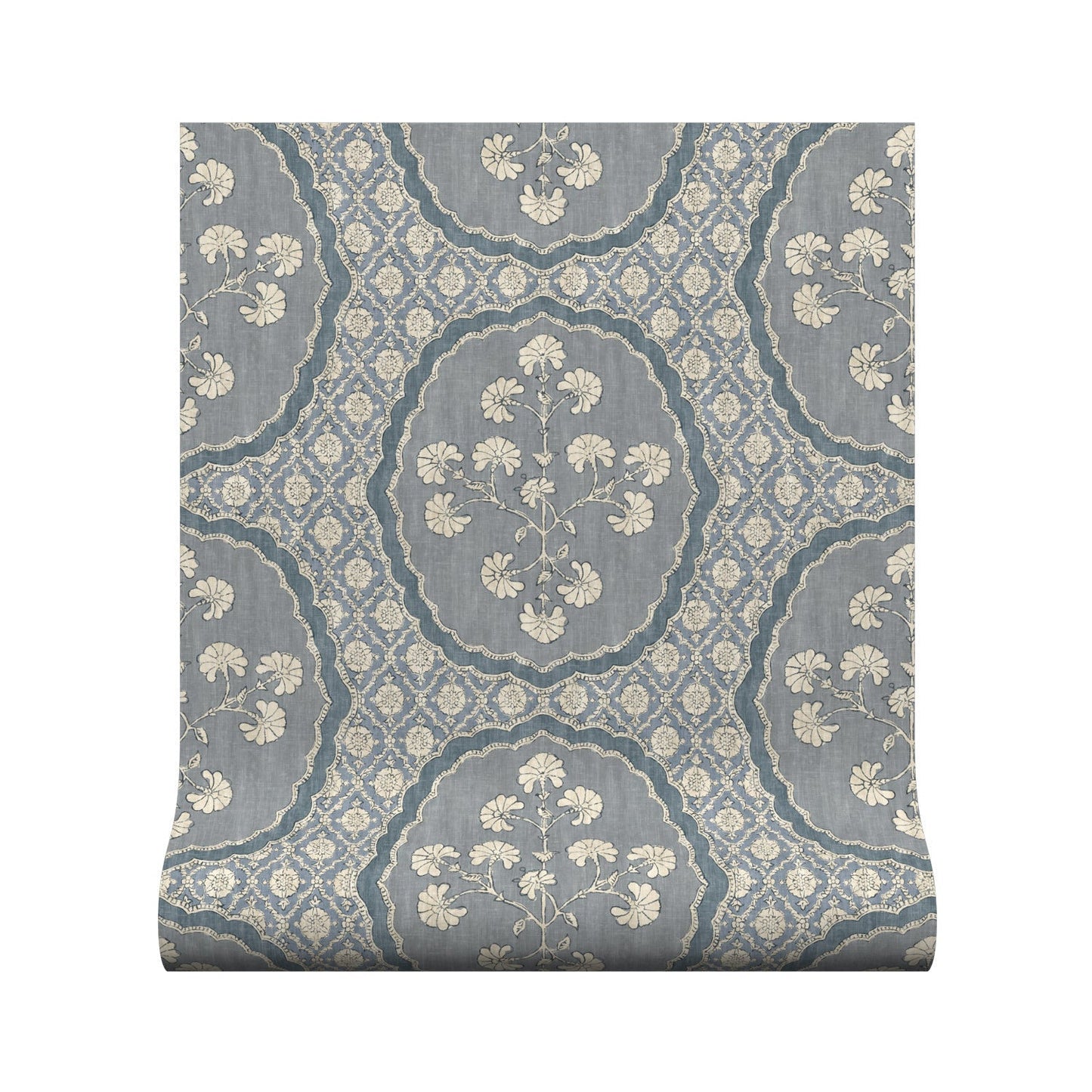 Celeste Wallpaper - Ocean - Warner House - Premier Wallcovering