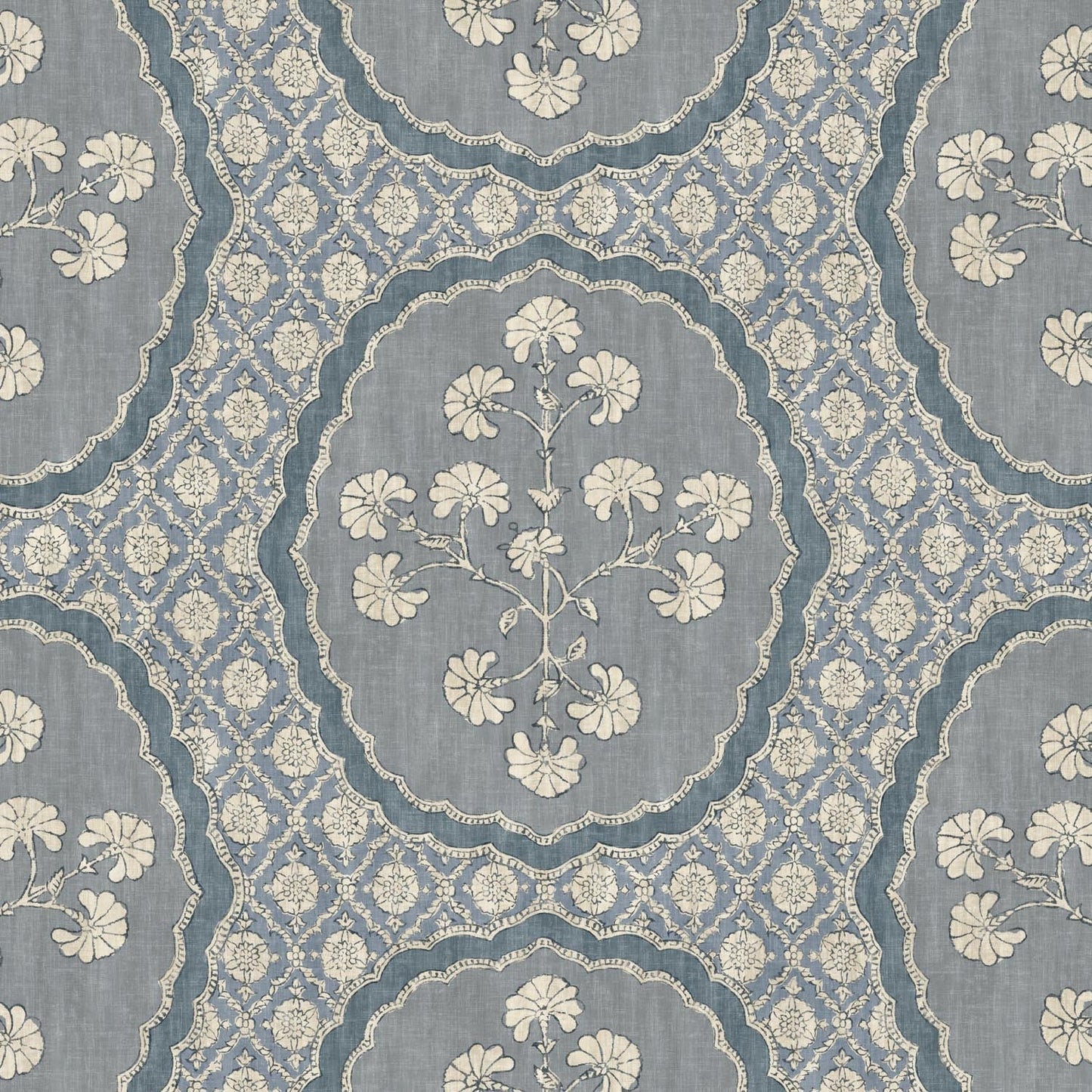 Celeste Wallpaper - Ocean - Warner House - Premier Wallcovering
