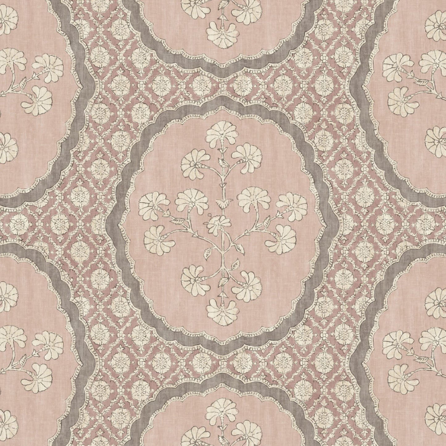 Celeste Wallpaper - Blush - Warner House - Premier Wallcovering