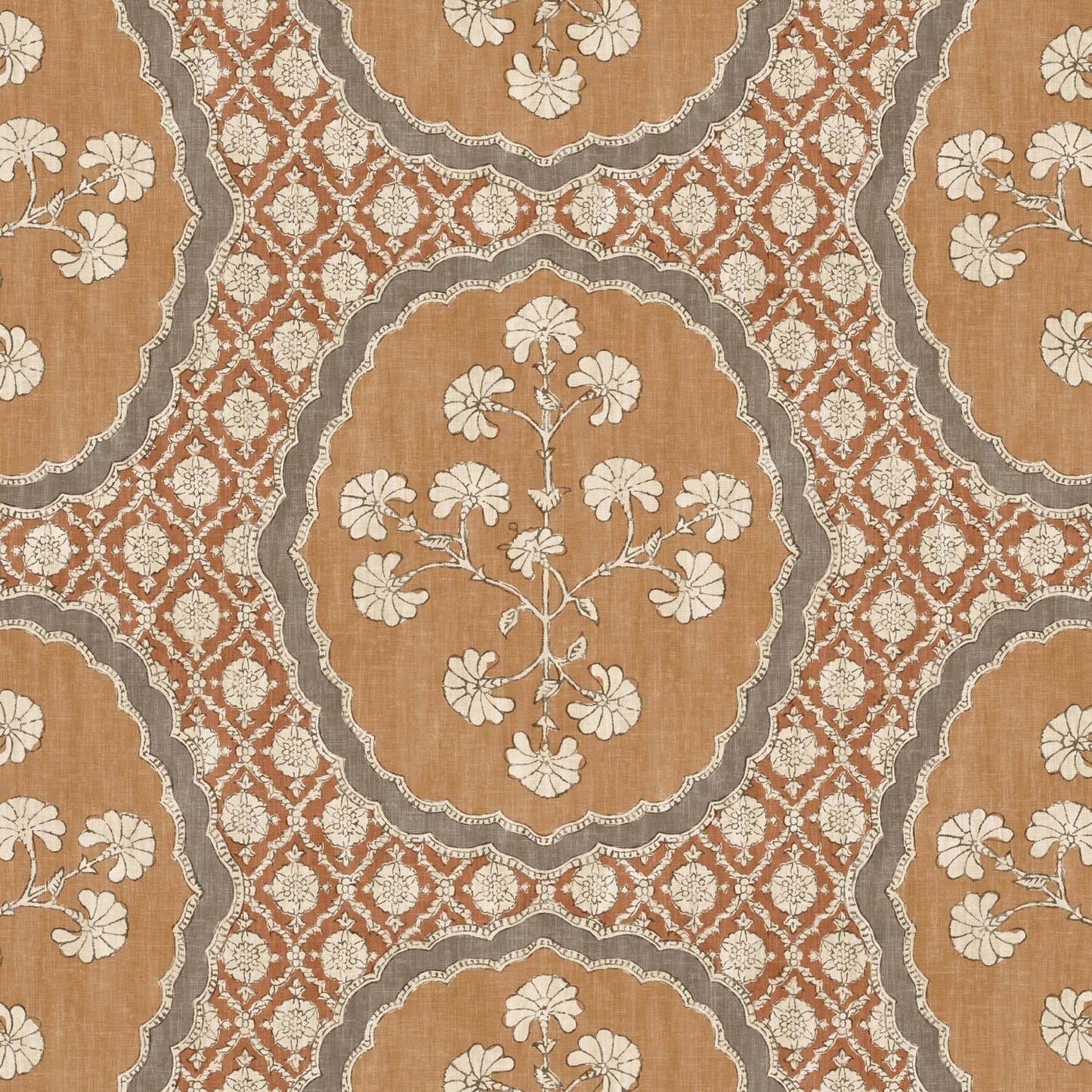 Celeste Wallpaper - Spice - Warner House - Premier Wallcovering