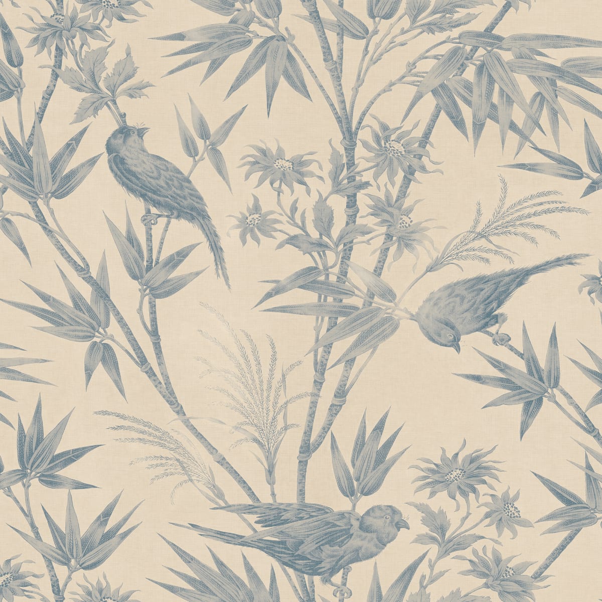 Celeste Wallpaper - Indigo Blue - Sandberg - S10621 - Premier Wallcovering