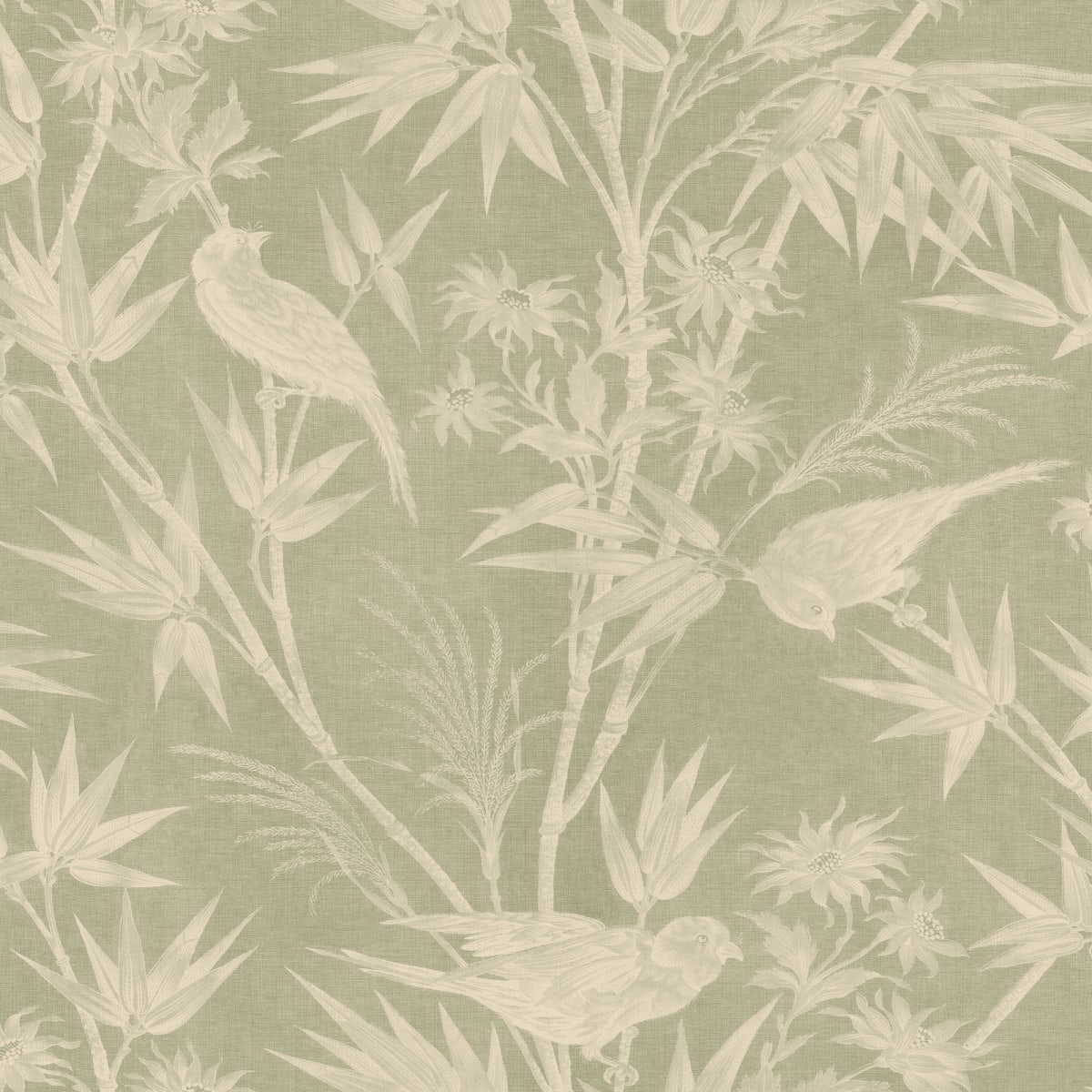 Celeste Wallpaper - Green - Sandberg - S10622 - Premier Wallcovering