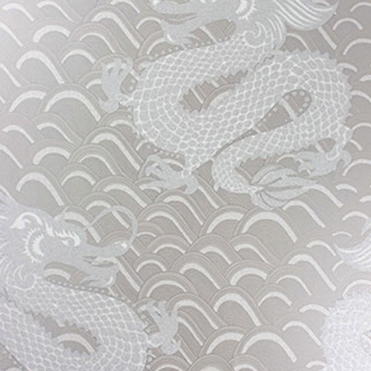 Celestial Dragon Wallpaper - Metallic Gilver - Matthew Williamson - W6545-04 - Premier Wallcovering