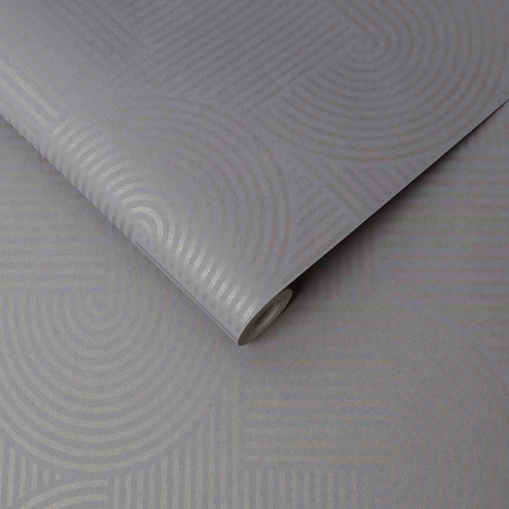 Centra Wallpaper - Taupe - Graham & Brown - 118041 - Premier Wallcovering
