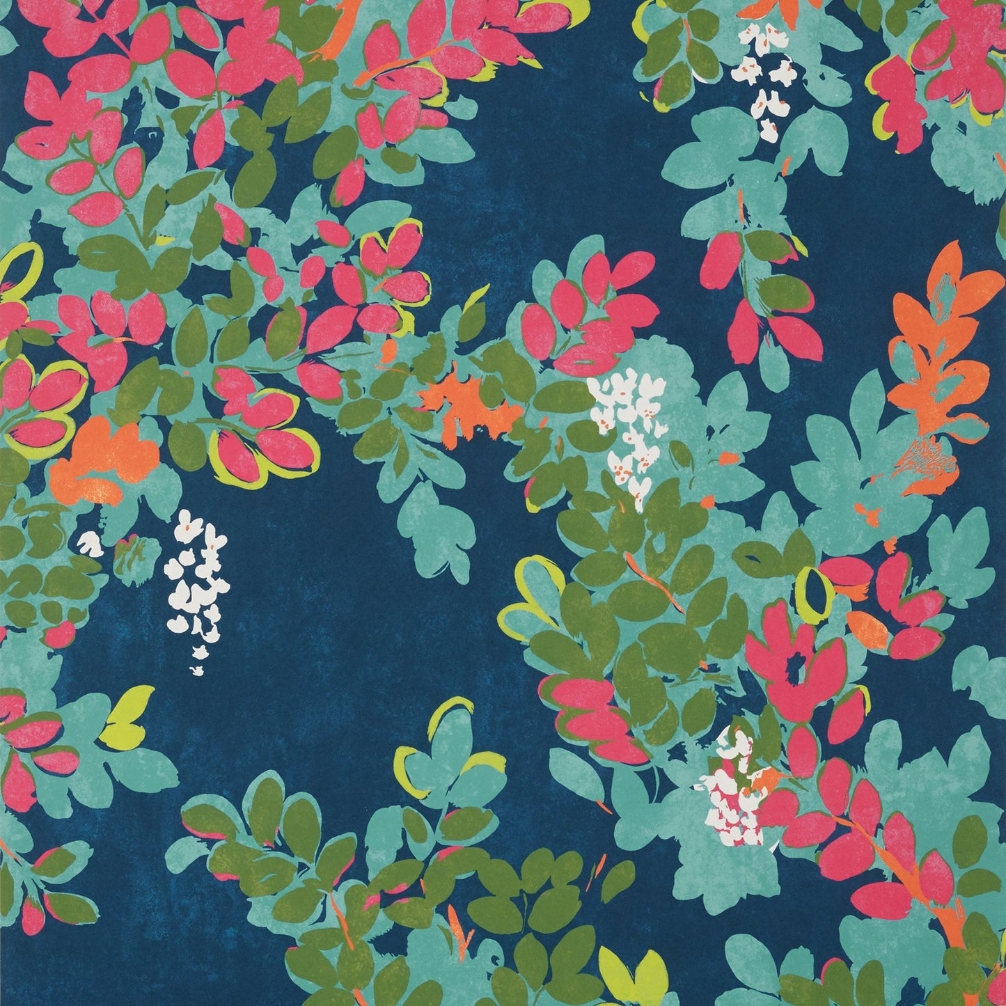 Central Park Wallpaper - Navy & Pink - Thibaut - T14331 - Premier Wallcovering