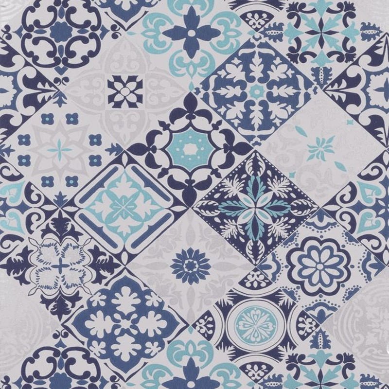 Cervo Wallpaper - Silver/Aqua - Osborne & Little - W7211-04 - Premier Wallcovering