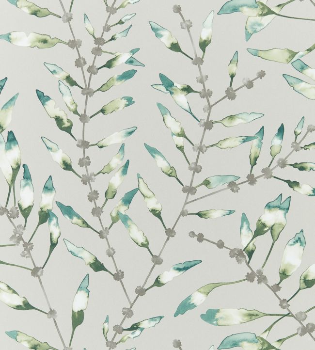 Chaconia Wallpaper - Emerald/Lime - HANZ111634 - Harlequin - Premier Wallcovering