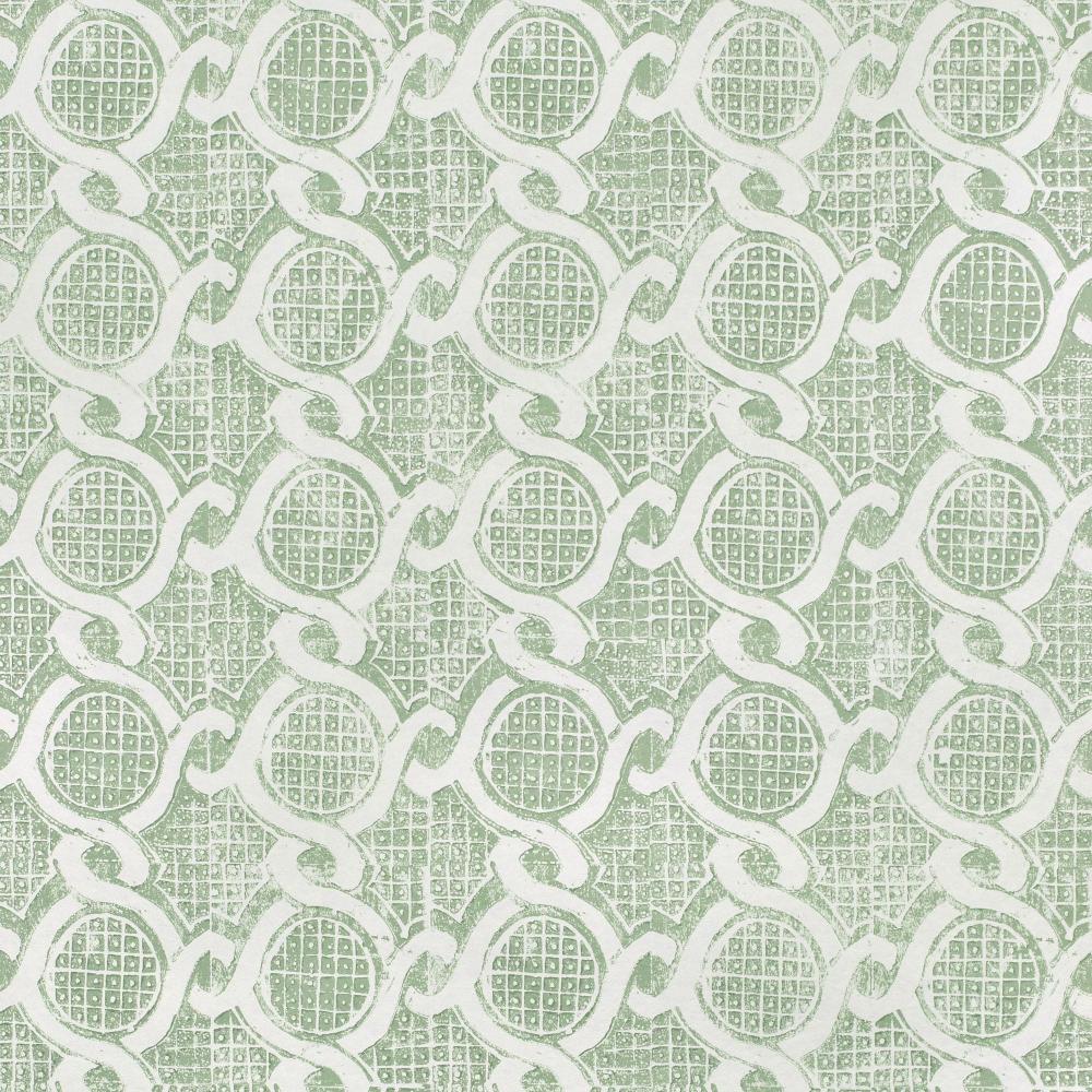 Chain Wallpaper - Green - Blithfield - 699-02 - Premier Wallcovering