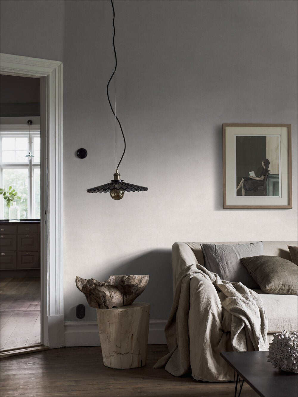 Chalk Shades Wallpaper - Muscovite - Boråstapeter - 5051 - Premier Wallcovering