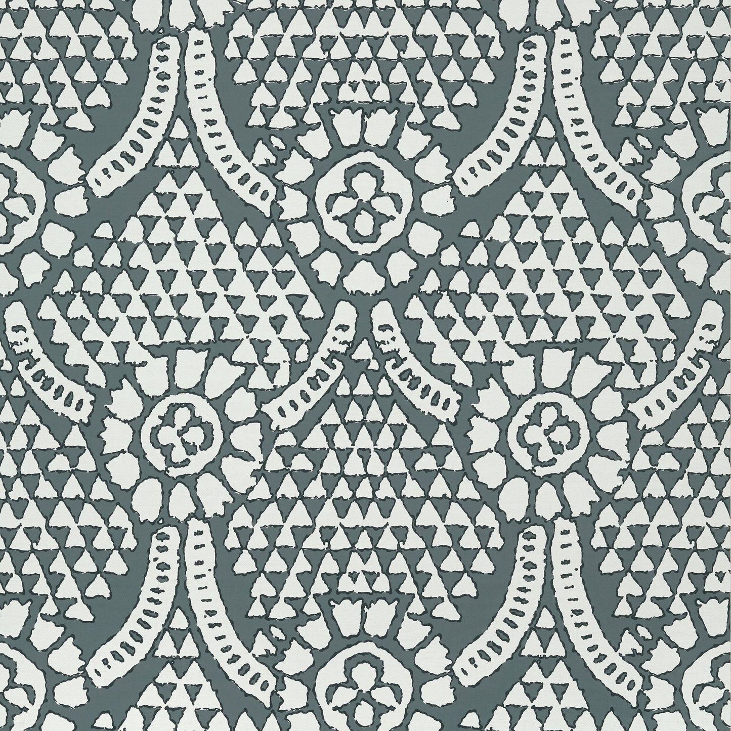 Chamomile Wallpaper - Grey - Thibaut - T14317 - Premier Wallcovering