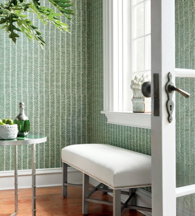Channels Wallpaper - Beige - Thibaut - T469 - Premier Wallcovering