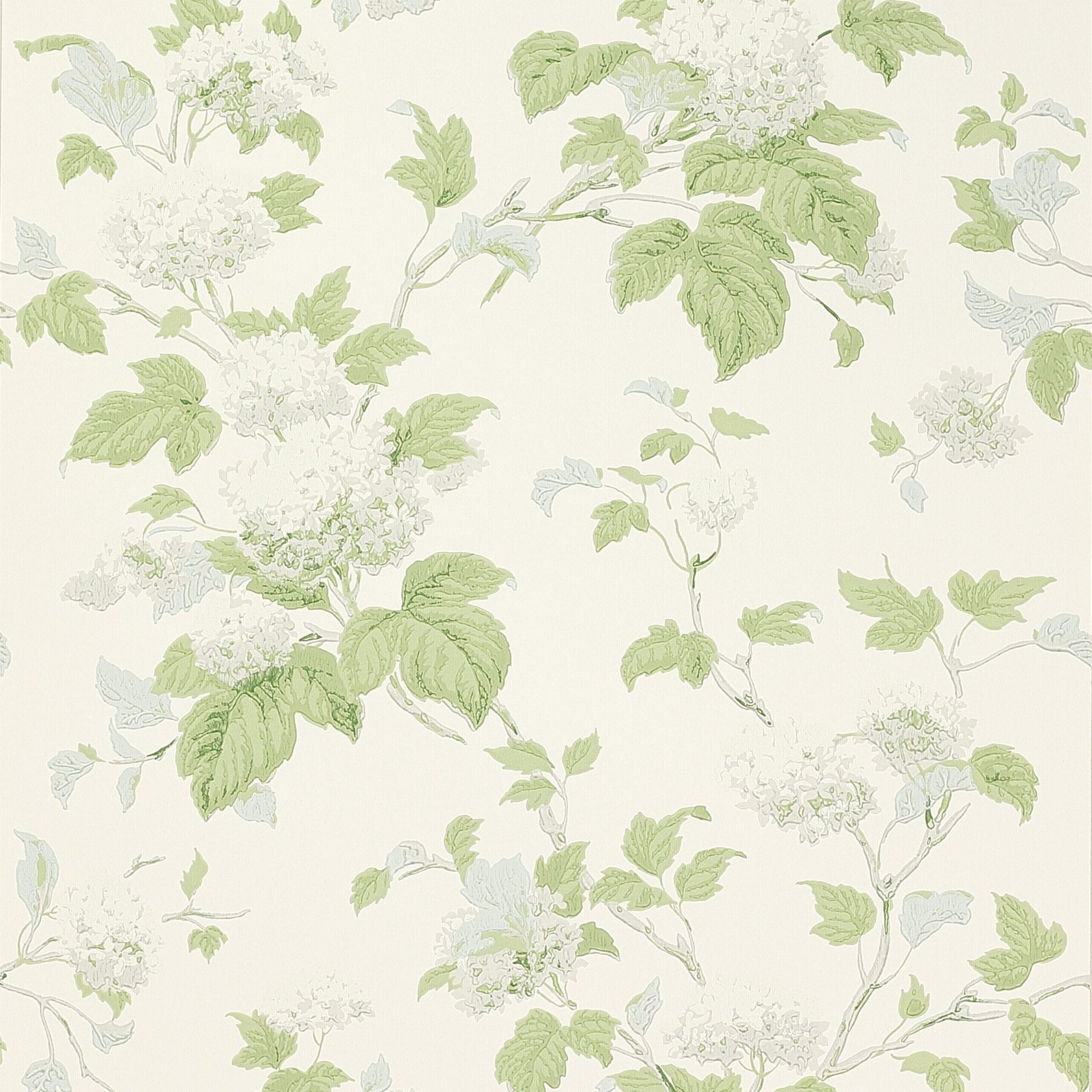 Chantilly Wallpaper - Silver/Forest Green - Colefax & Fowler - 07816/07 - Premier Wallcovering
