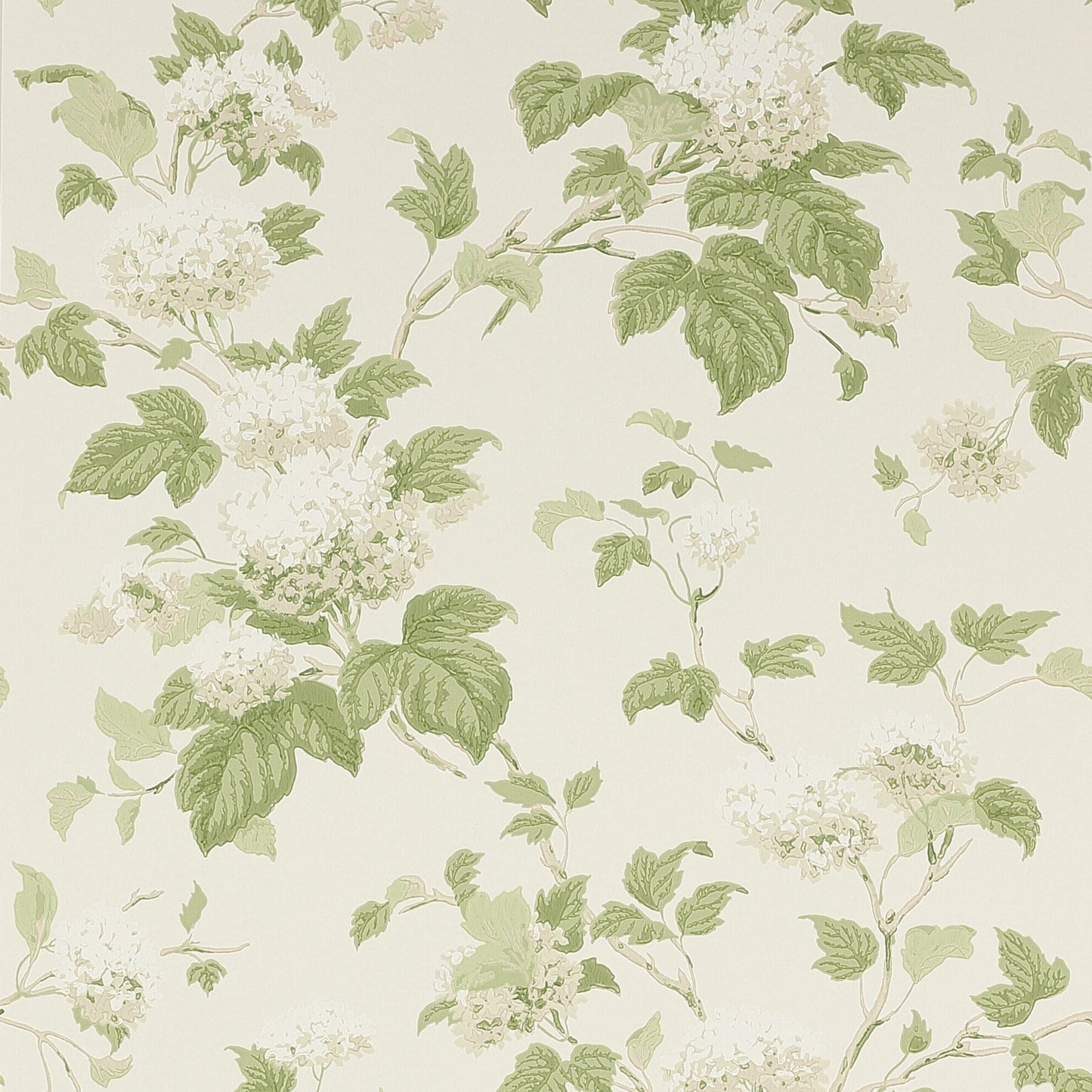 Chantilly Wallpaper - Ivory/Leaf Green - Colefax & Fowler - 07816/09 - Premier Wallcovering
