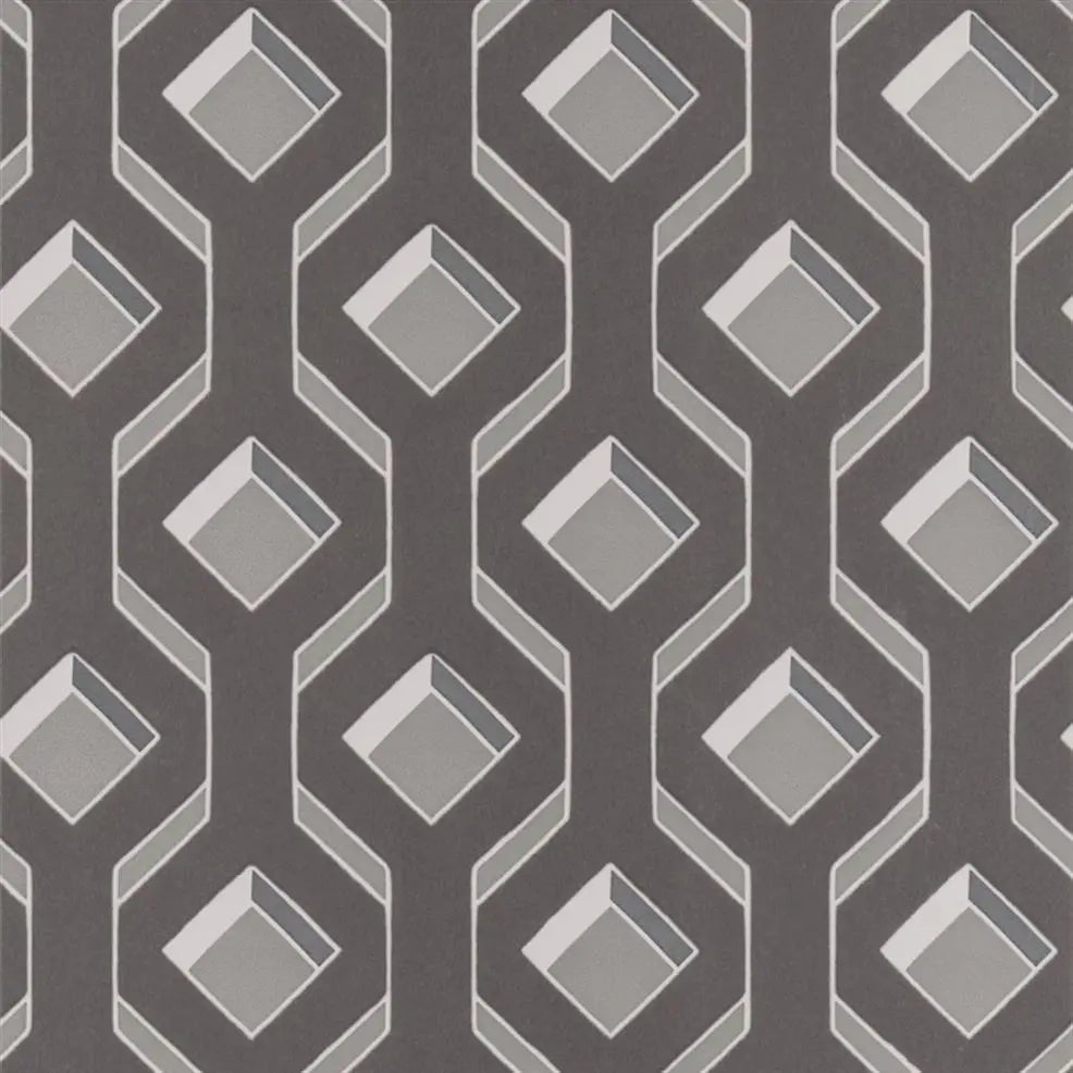 Chareau Wallpaper - Zinc - PDG1053/03 - Designers Guild - Premier Wallcovering