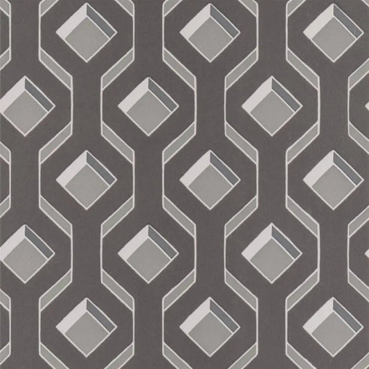 Chareau Wallpaper - Zinc - PDG1053/03 - Designers Guild - Premier Wallcovering
