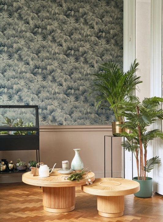 Charleston Twenties Wallpaper - Beige Lin - Casadeco - 88651303 - Premier Wallcovering