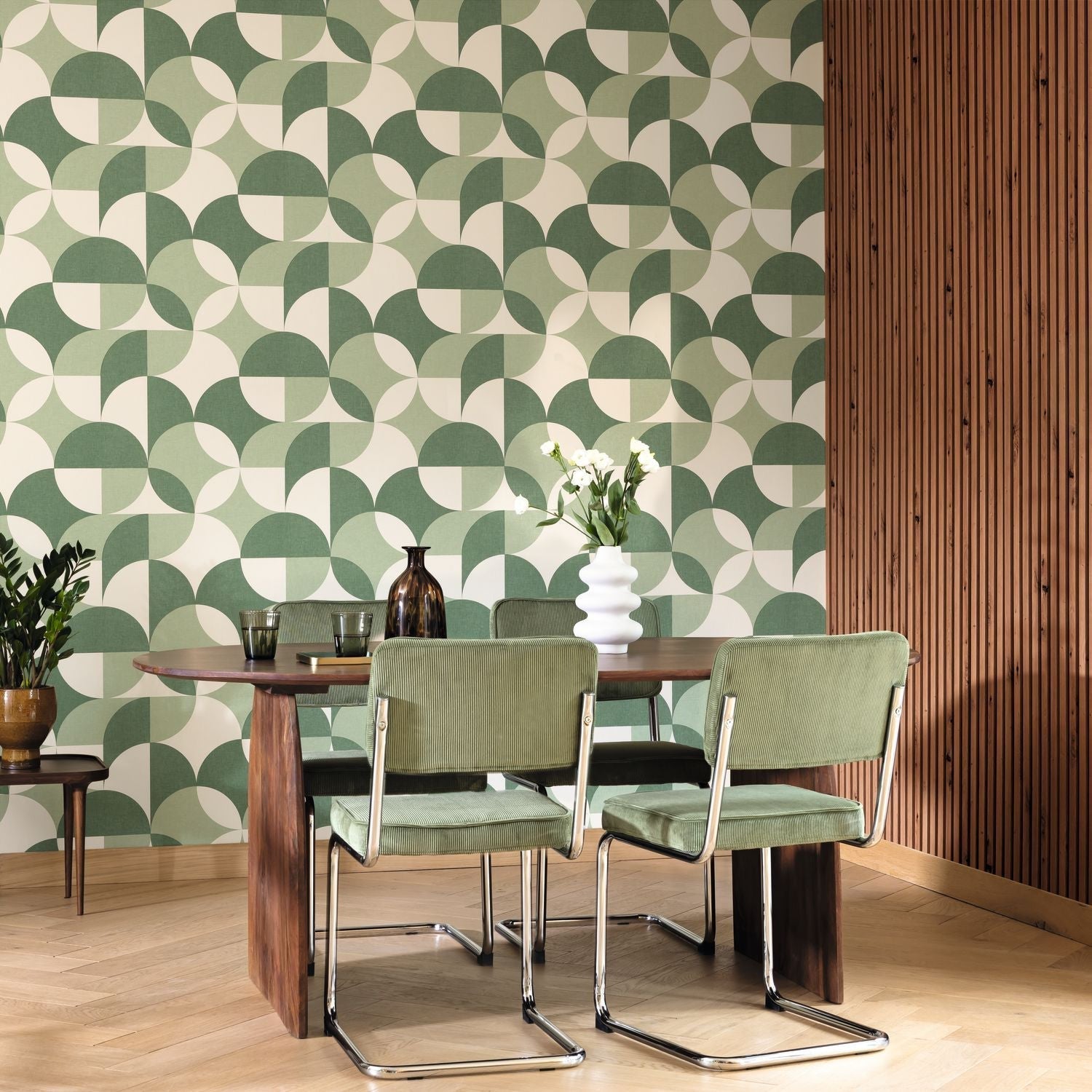 Charly Wallpaper -  Emeraude - Caselio - 106447012 - Premier Wallcovering