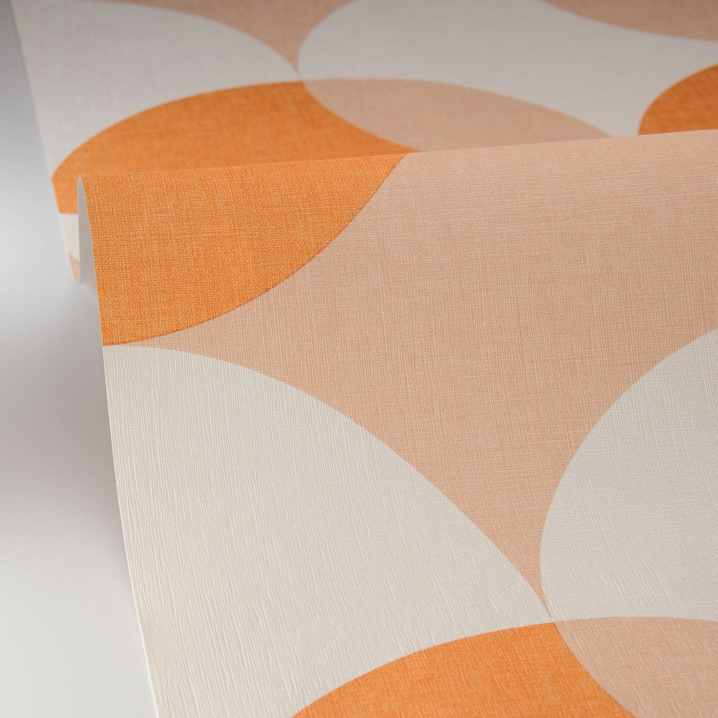 Charly Wallpaper - Orange Rose - Caselio - 106443040 - Premier Wallcovering