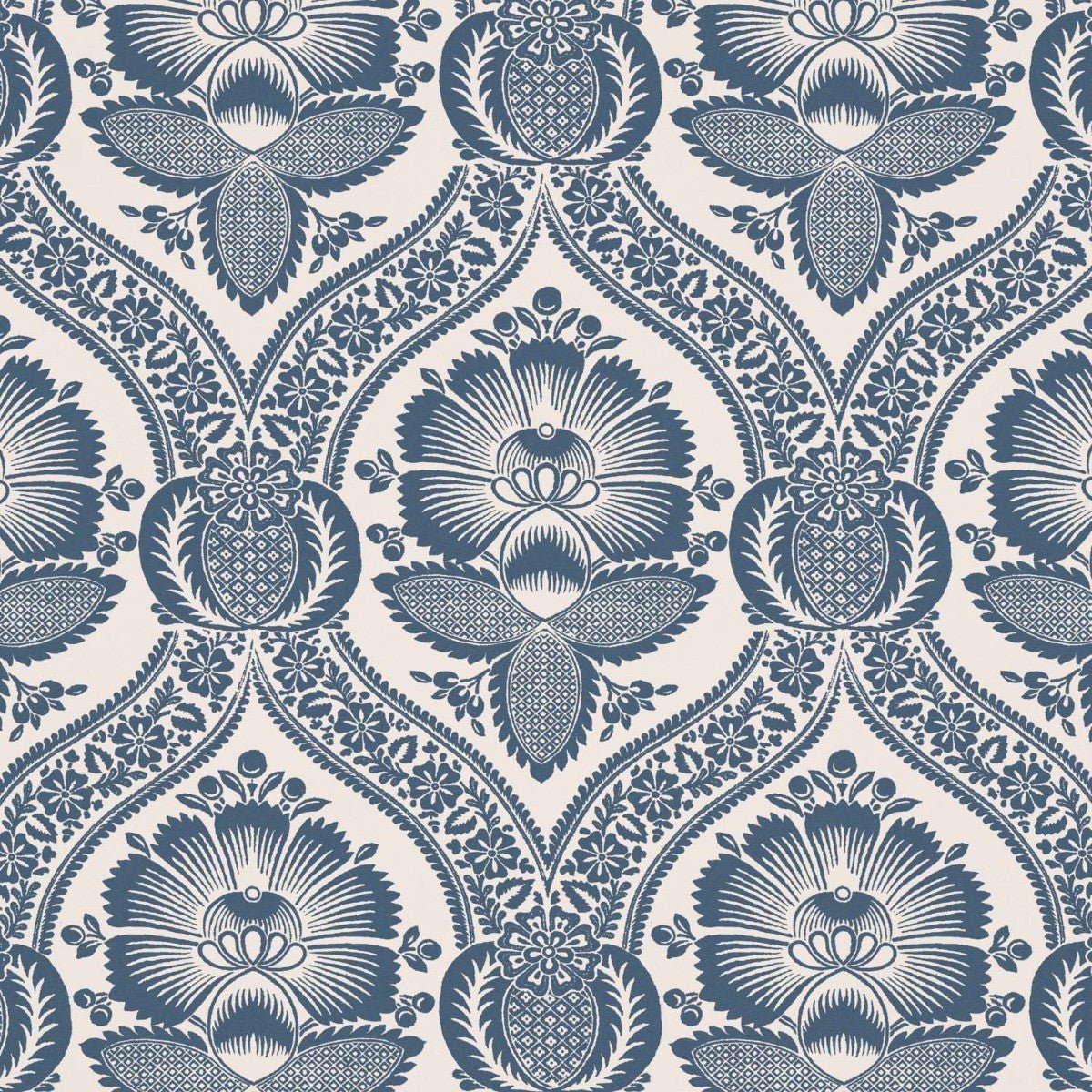 Chartwell Wallpaper - Blue - Warner House - Premier Wallcovering