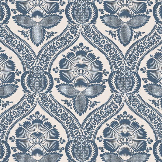 Chartwell Wallpaper - Blue - Warner House - Premier Wallcovering