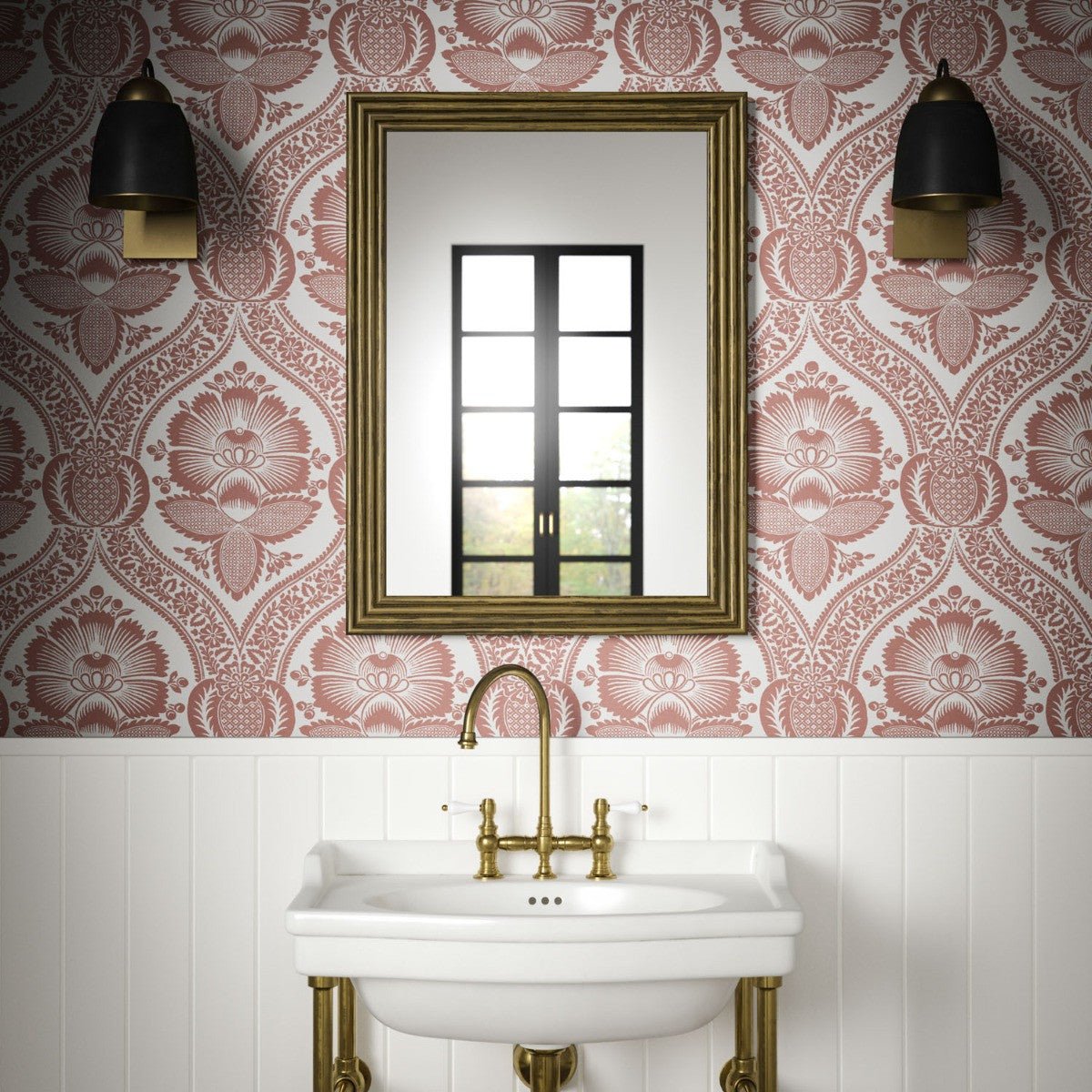 Chartwell Wallpaper - Spice - Warner House - Premier Wallcovering