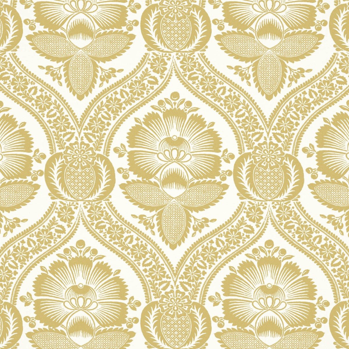 Chartwell Wallpaper - Ochre - Warner House - Premier Wallcovering