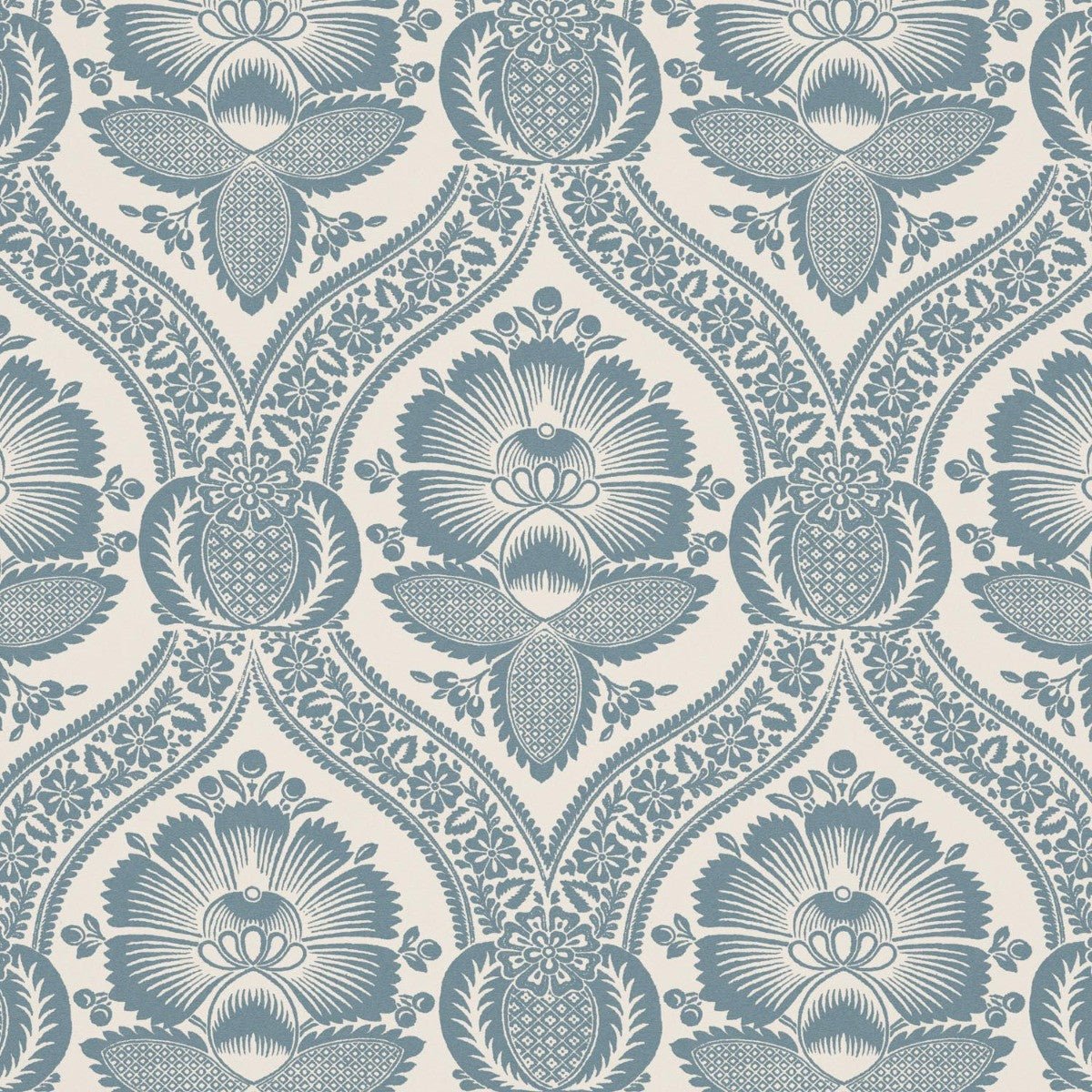 Chartwell Wallpaper - Teal - Warner House - Premier Wallcovering