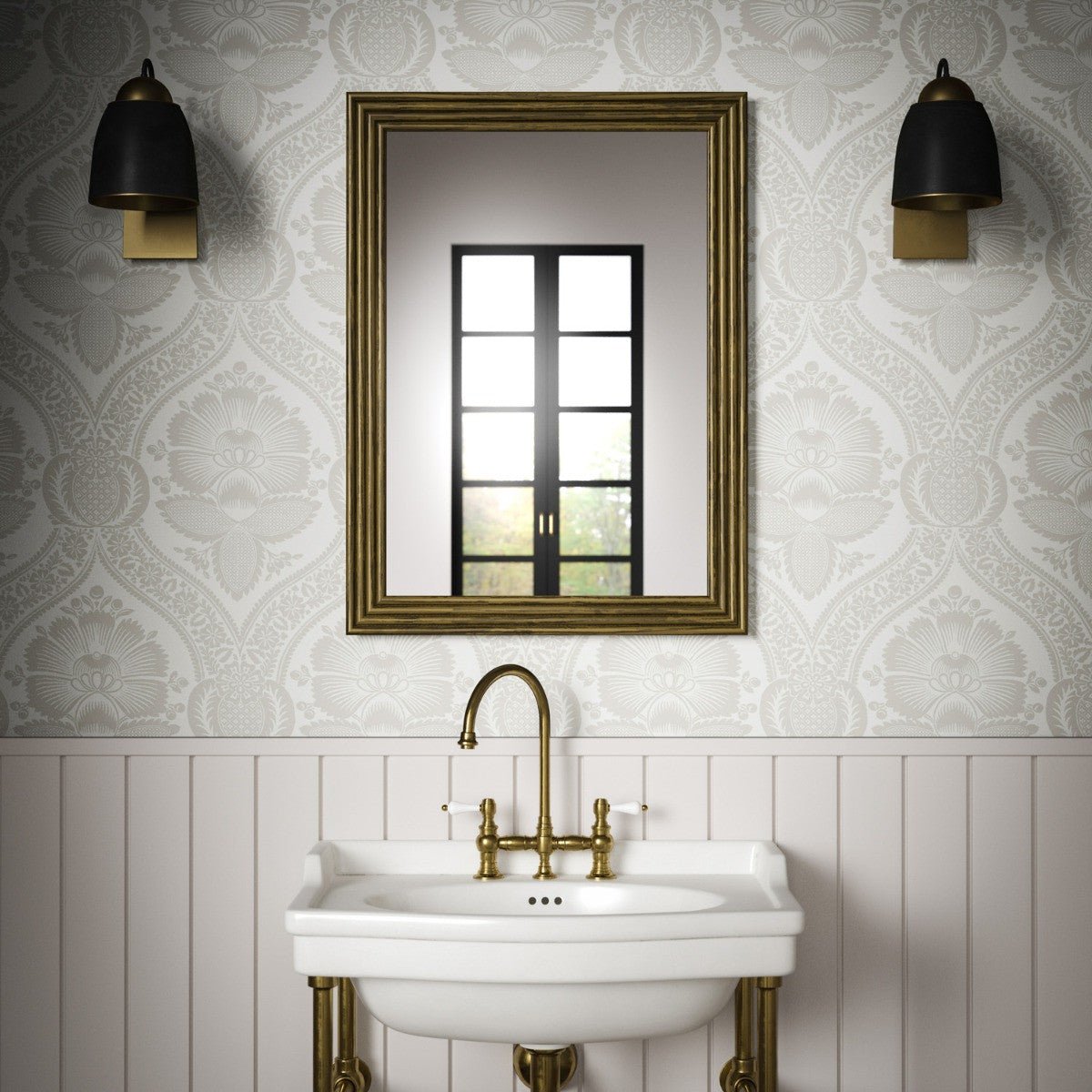 Chartwell Wallpaper - Natural - Warner House - Premier Wallcovering