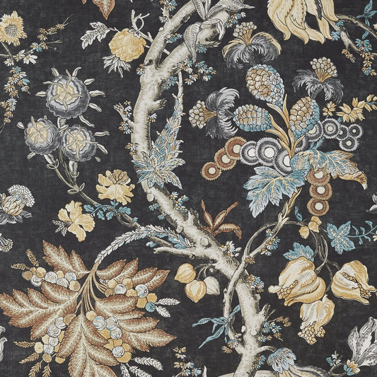 Chatelain Wallpaper - Charcoal - Thibaut - T10842 - Premier Wallcovering