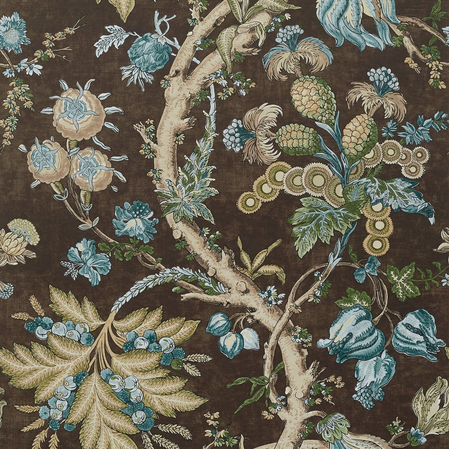 Chatelain Wallpaper - Brown - Thibaut - T10843 - Premier Wallcovering