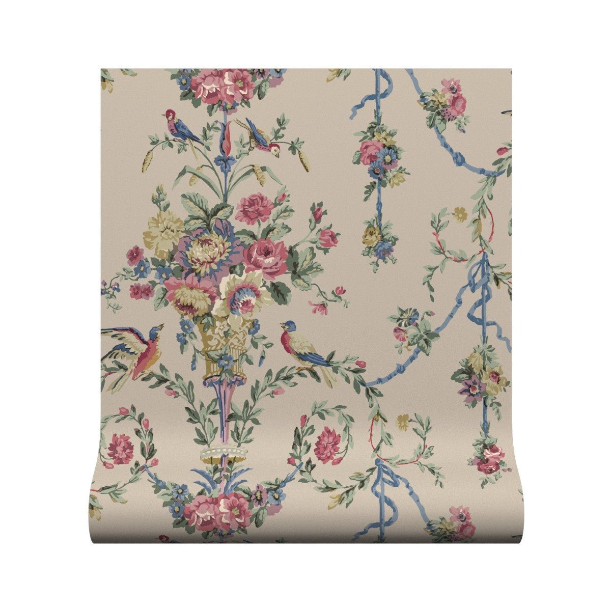 Chatsworth Wallpaper - Antique - Warner House - Premier Wallcovering