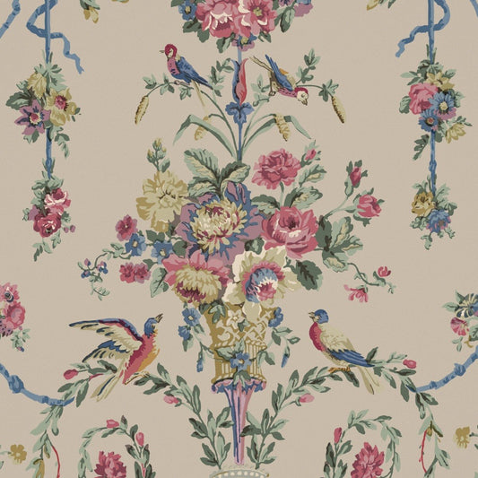 Chatsworth Wallpaper - Antique - Warner House - Premier Wallcovering