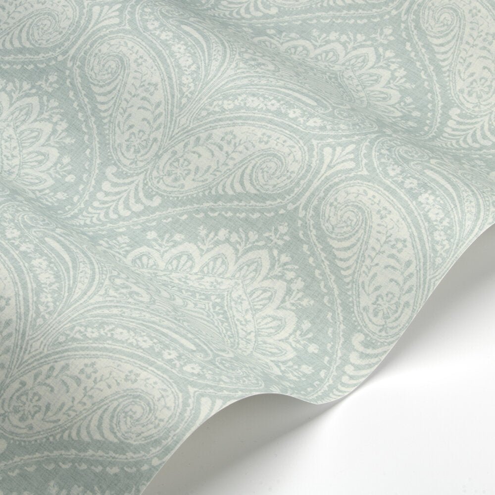 Chatterley Wallpaper - Pale Blue - Timothy Wilman - TW2406 - Premier Wallcovering