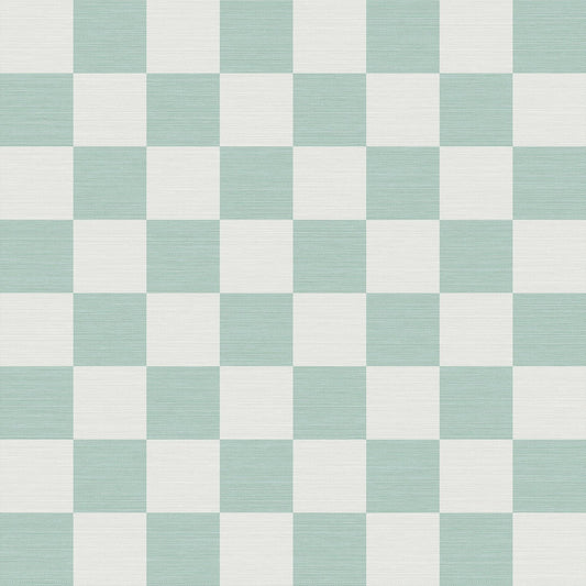 Check Me Out Wallpaper - Mint - Envy - 122368 - Premier Wallcovering