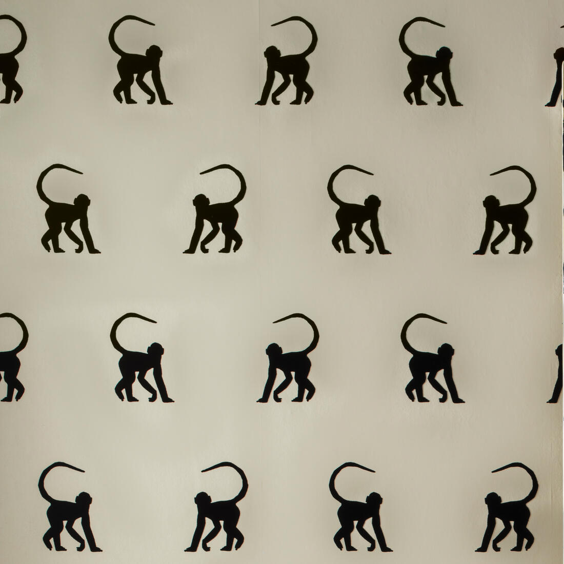 Cheeky Monkey Wallpaper - Ebony - Andrew Martin - HFCMEB - Premier Wallcovering