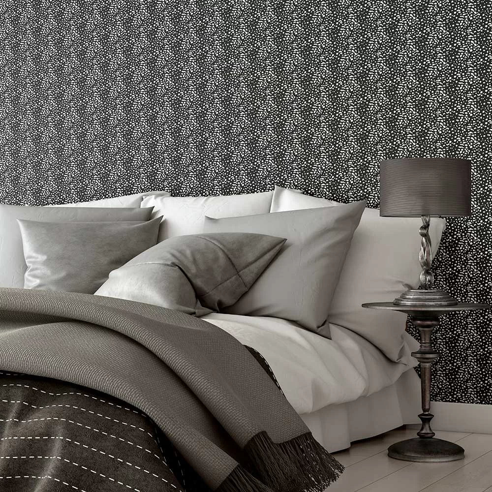 Cheetah Spot Wallpaper - Sable - Ohpopsi - WLD53127W - Premier Wallcovering