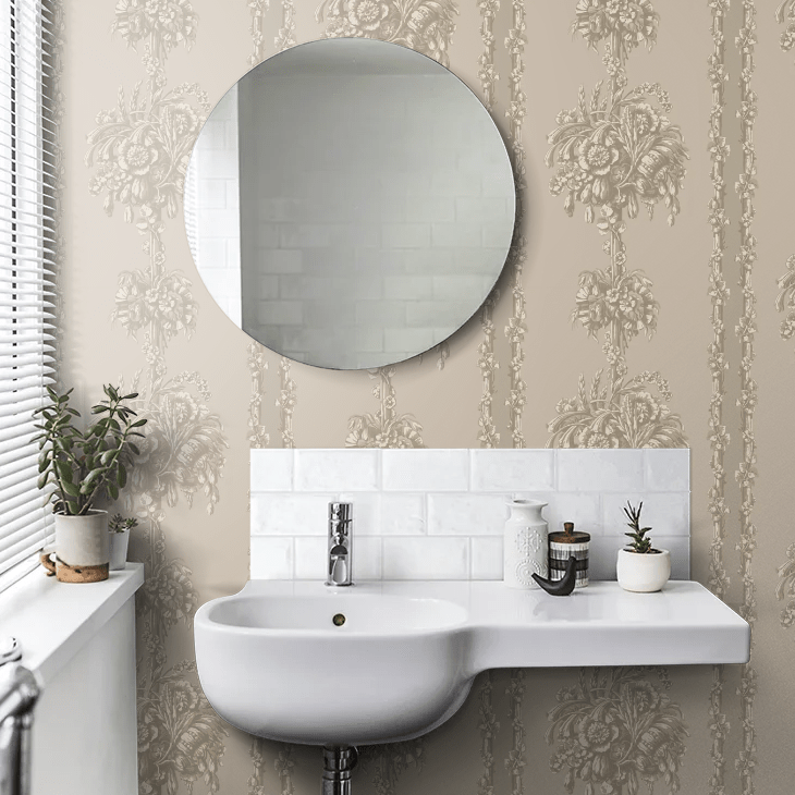 Chelsea Bridge Wallpaper - Medal - Little Greene - 0251CBMEDAL - Premier Wallcovering