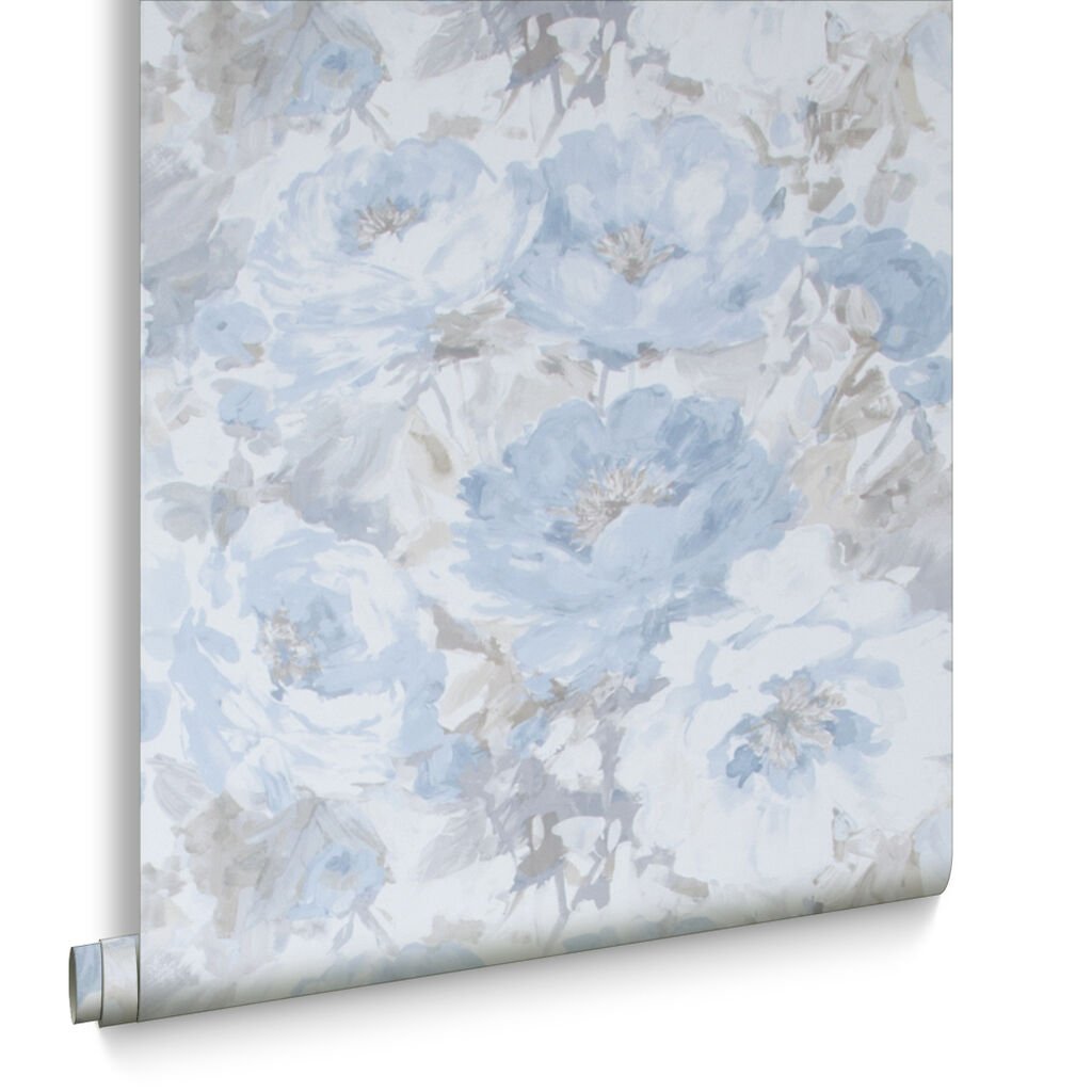 Chelsea Wallpaper - Sky - Graham & Brown - 103805 - Premier Wallcovering