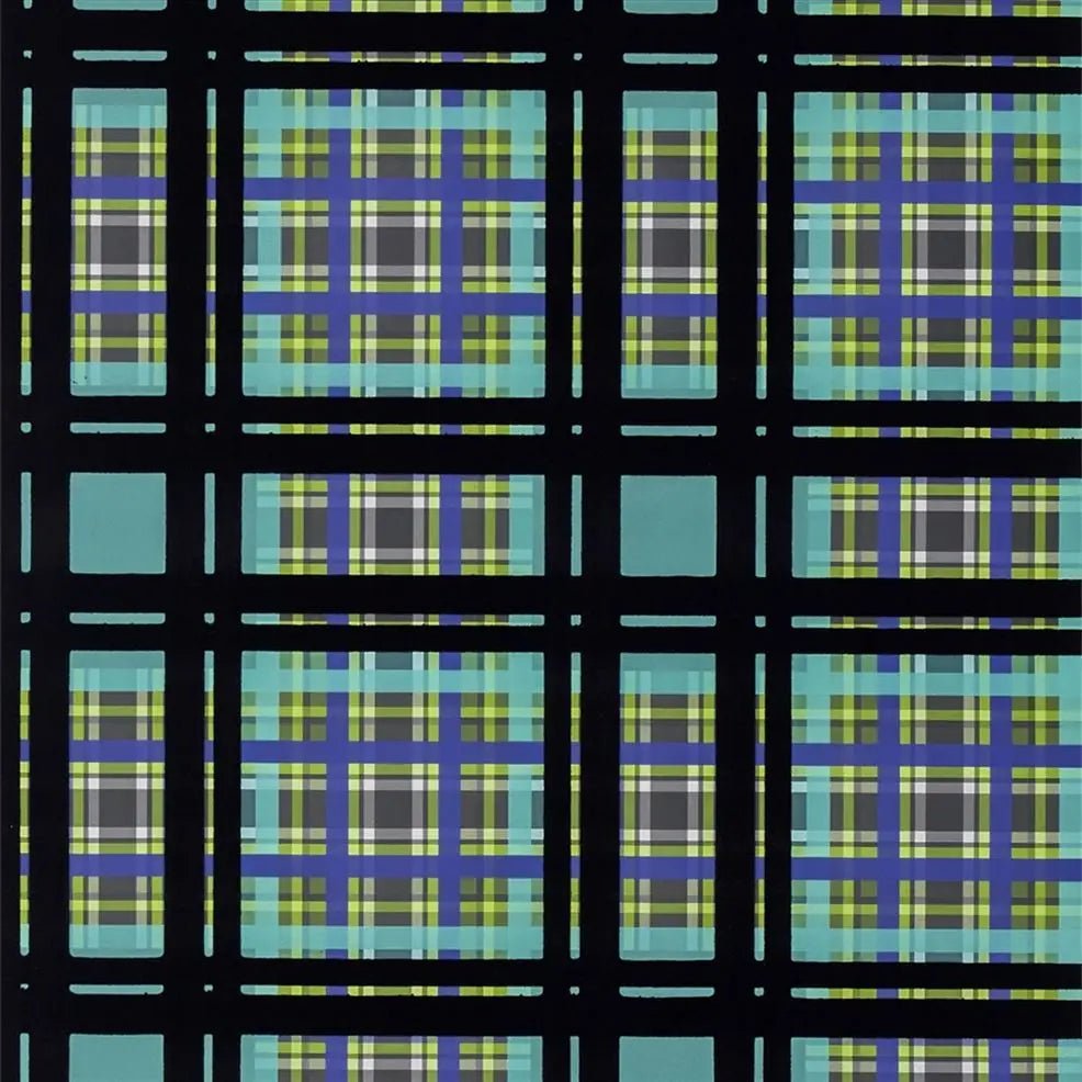 Chennai Wallpaper - Azure - PDG1143/02 - Designers Guild - Premier Wallcovering