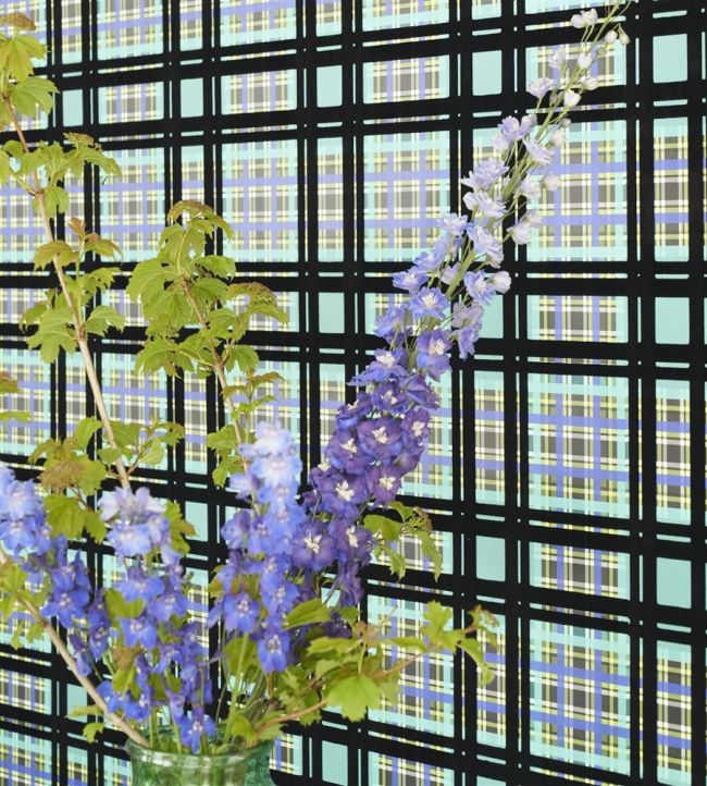 Chennai Wallpaper - Azure - PDG1143/02 - Designers Guild - Premier Wallcovering